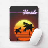 Florida Sunset 1984 poster Muismat (Met muis)