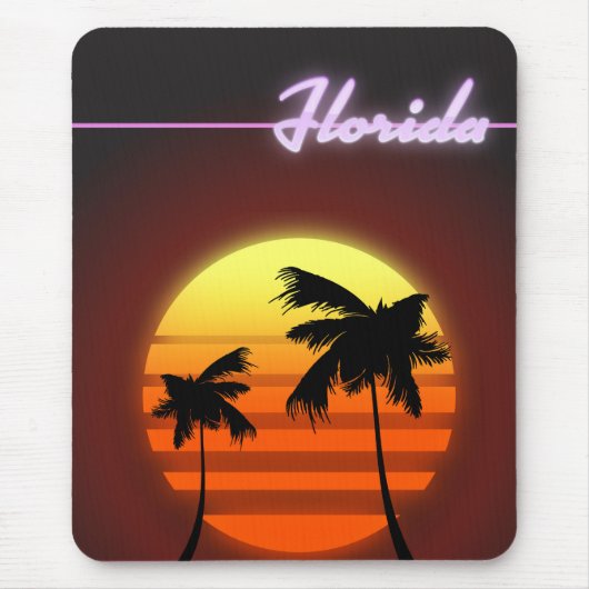 Florida Sunset 1984 poster Muismat (Voorkant)
