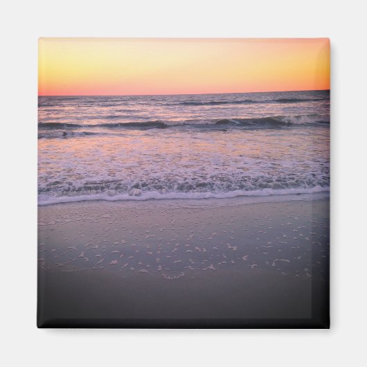 Florida Sunset Beach Foto Magneet (Voorkant)