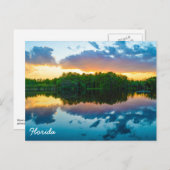 Florida Sunset Briefkaart (Voorkant / Achterkant)
