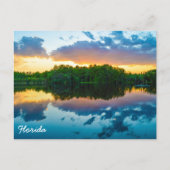 Florida Sunset Briefkaart (Voorkant)