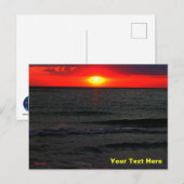 Florida Sunset Briefkaart (Voorkant / Achterkant)