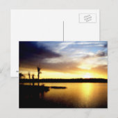 Florida Sunset Briefkaart (Voorkant / Achterkant)