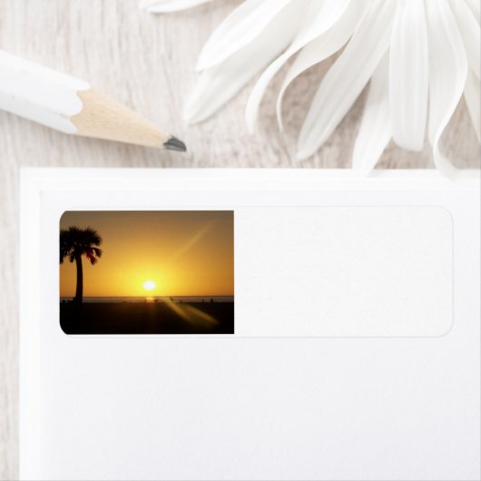 Florida Sunset Etiket (Insitu)