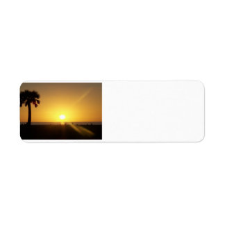 Florida Sunset Etiket