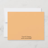 FLORIDA SUNSET GROET KAART (Achterkant)