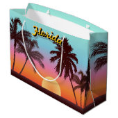 Florida Sunset Groot Cadeauzakje (Achterkant Gekanteld)
