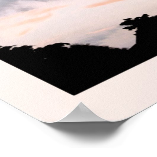 Florida Sunset in augustus Poster (Hoek)