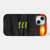 Florida Sunset iPhone 15 Case (Achterkant horizontaal)
