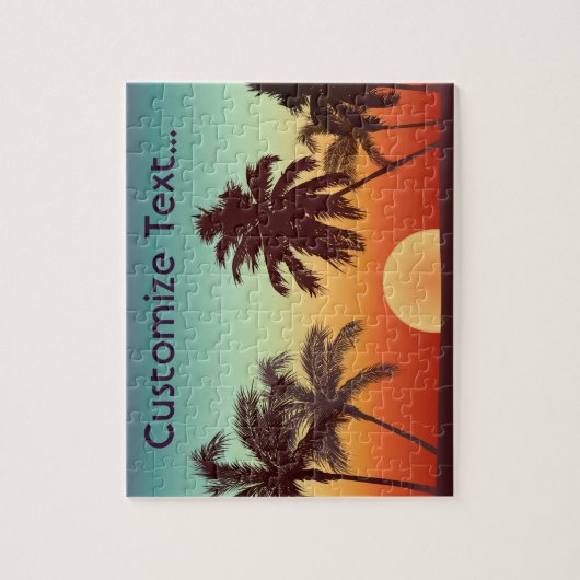 Florida Sunset Legpuzzel (Verticaal)