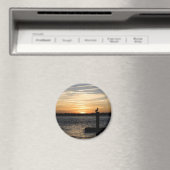 Florida Sunset met Pelican Magneet (Insitu (Vaatwasser))