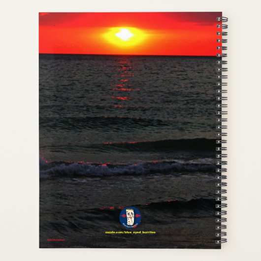 Florida Sunset Planner (Achterkant)
