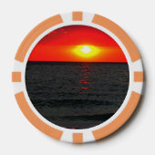 Florida Sunset Poker Chips (Voorkant)
