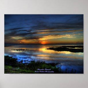 Florida Sunset Poster