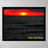 Florida Sunset Poster (Voorkant)