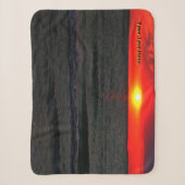 Florida Sunset Sherpa Deken (Voorkant)