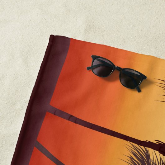 Florida Sunset Strandlaken (In situ)