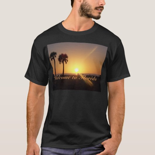 Florida Sunset T-shirt (Voorkant)