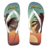 Florida Sunset Teenslippers (Voetbed)