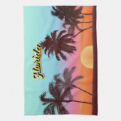 Florida Sunset Theedoek (Verticaal)