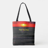 Florida Sunset Tote Bag (Achterkant)