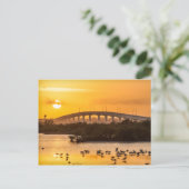 Florida Sunset Travel Photography - Titusville Briefkaart (Staand voorkant)