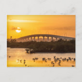 Florida Sunset Travel Photography - Titusville Briefkaart (Voorkant)