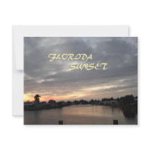 FLORIDA SUNSET WENSKAART