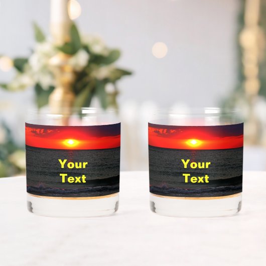 Florida Sunset Whisky Glas (Insitu (Huwelijk))