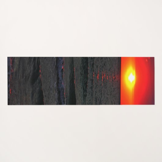 Florida Sunset Yogamat (Achterkant (horizontaal))