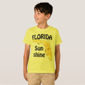 Florida Sunshine Kinder T-shirt (Voorkant volledig)