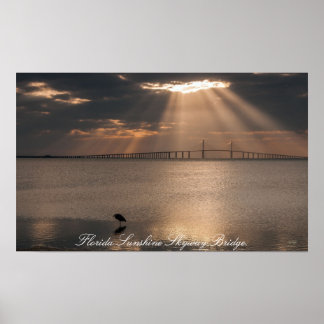 Florida Sunshine Skyway Bridge Print