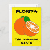 Florida Sunshine State.jpg Briefkaart (Voorkant / Achterkant)