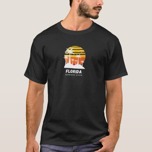 Florida Sunshine State Logo T-Shirt (Voorkant)