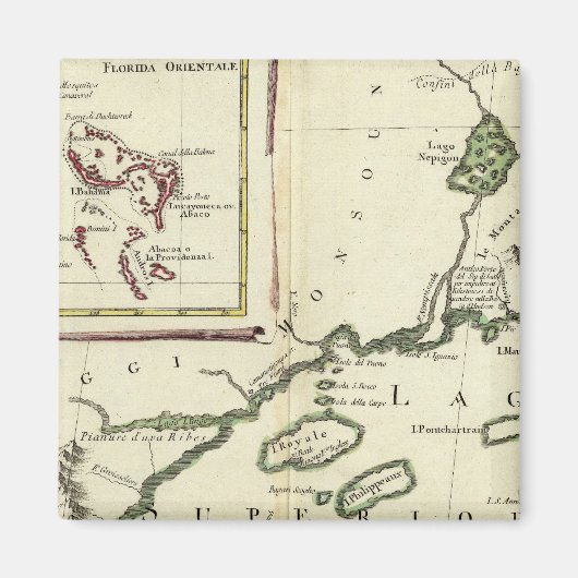 Florida, superieure meren, Bahama's Magneet (Voorkant)