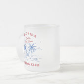 Florida Surf Frosted Mok (Voorkant links)