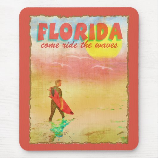 Florida Surfer Muismat (Voorkant)