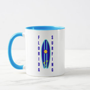 Florida Surfing Coffee Mok