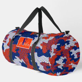 Florida Swamp Gator Blue & Orange Camo  Plunjezak