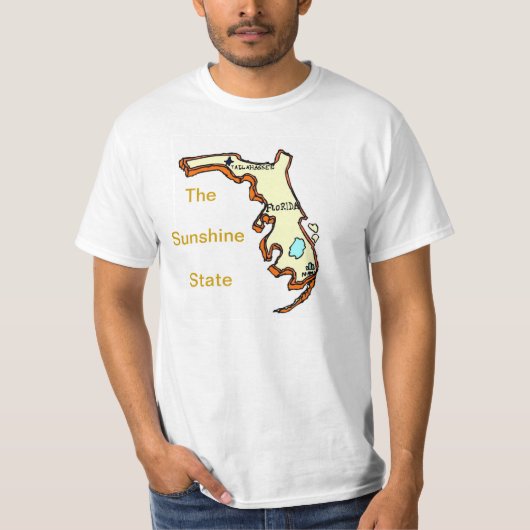 Florida T-shirt (Voorkant)