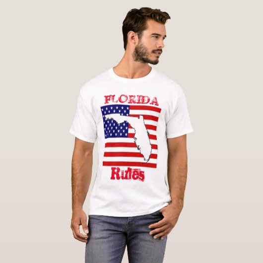 FLORIDA   T-SHIRT (Voorkant volledig)