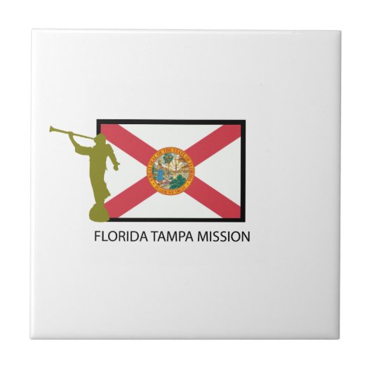 FLORIDA TAMPA MISSIE LDS CTR TEGELTJE (Voorkant)