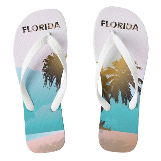 Florida Teenslippers (Voetbed)