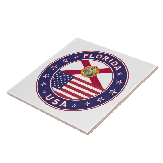 Florida Tegeltje (Zijkant)