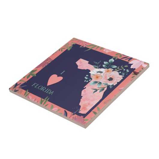 Florida Tegeltje (Zijkant)