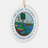 Florida-teken Keramisch Ornament (Rechts)