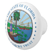 Florida-teken Keramische Knop (Rechts)