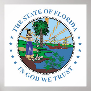 Florida-teken Poster
