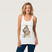 Florida Territory Giant Horse Conch Design Tanktop (Volledige Voorkant)
