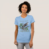 Florida Territory Northern Mockingbird Design T-shirt (Voorkant volledig)